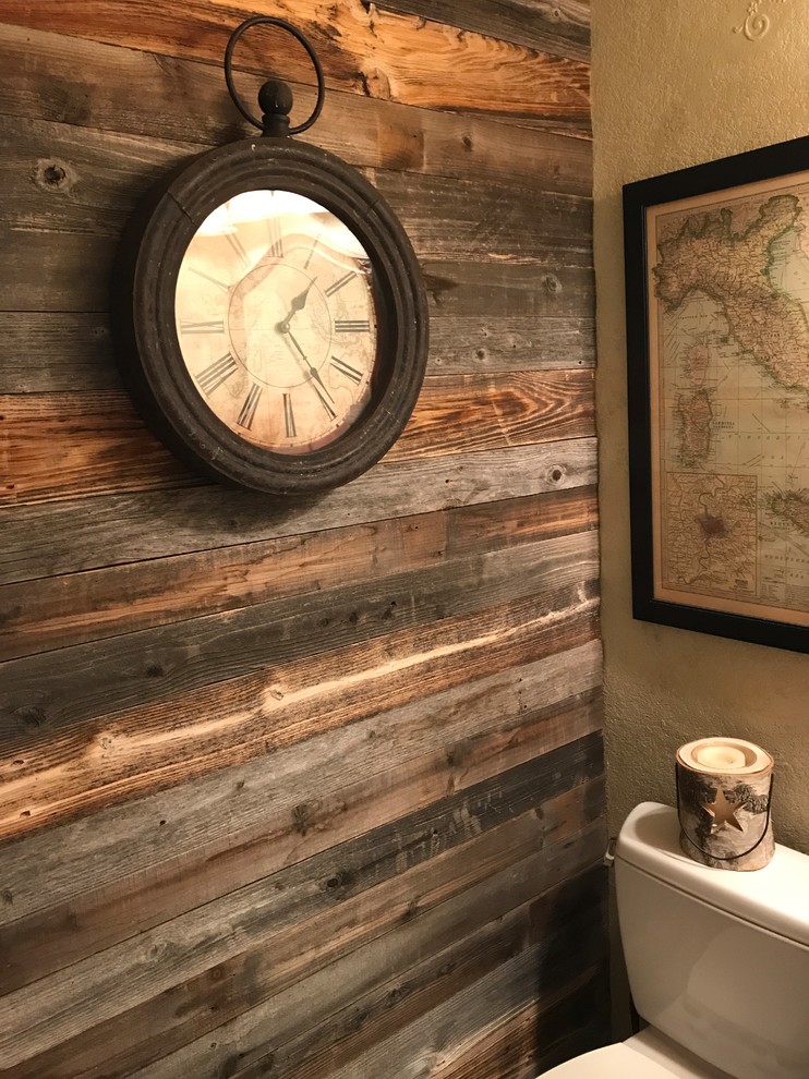 Half Bath Makeover! - Rustic - Bathroom - Denver - by Colorado Wood