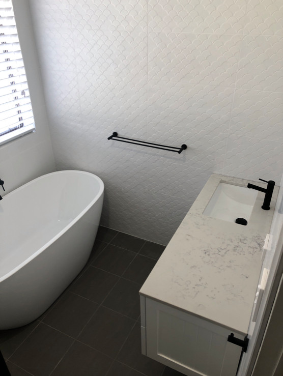 Hallett Cove Project Hamptons Style Bathroom Victorien Salle de