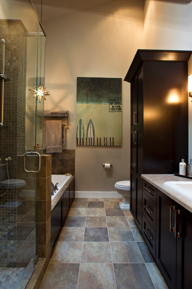 Bathroom - transitional bathroom idea in Vancouver