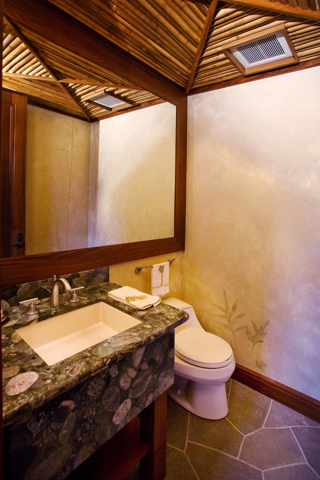 Hawaiian Dream Escape in Kauai Tropical Bathroom Hawaii by