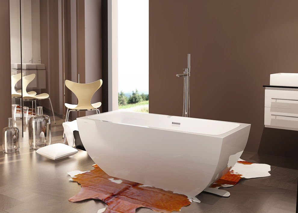 Helix Bath's line of Freestanding Bathtubs Modern Bathroom Sacramento by Kardiel Houzz