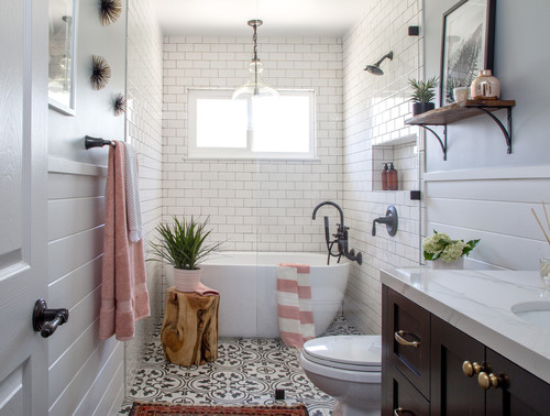 newly remodeled bathroom