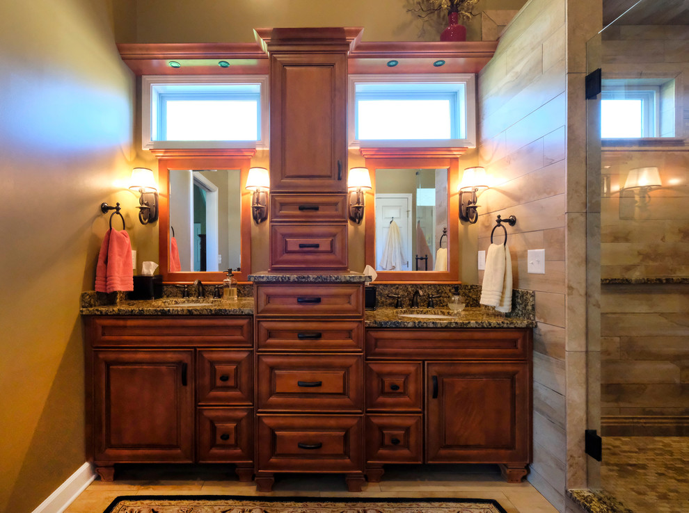 Hickory Stick Master Bathroom RemodelBargersville, Indiana Traditional Bathroom