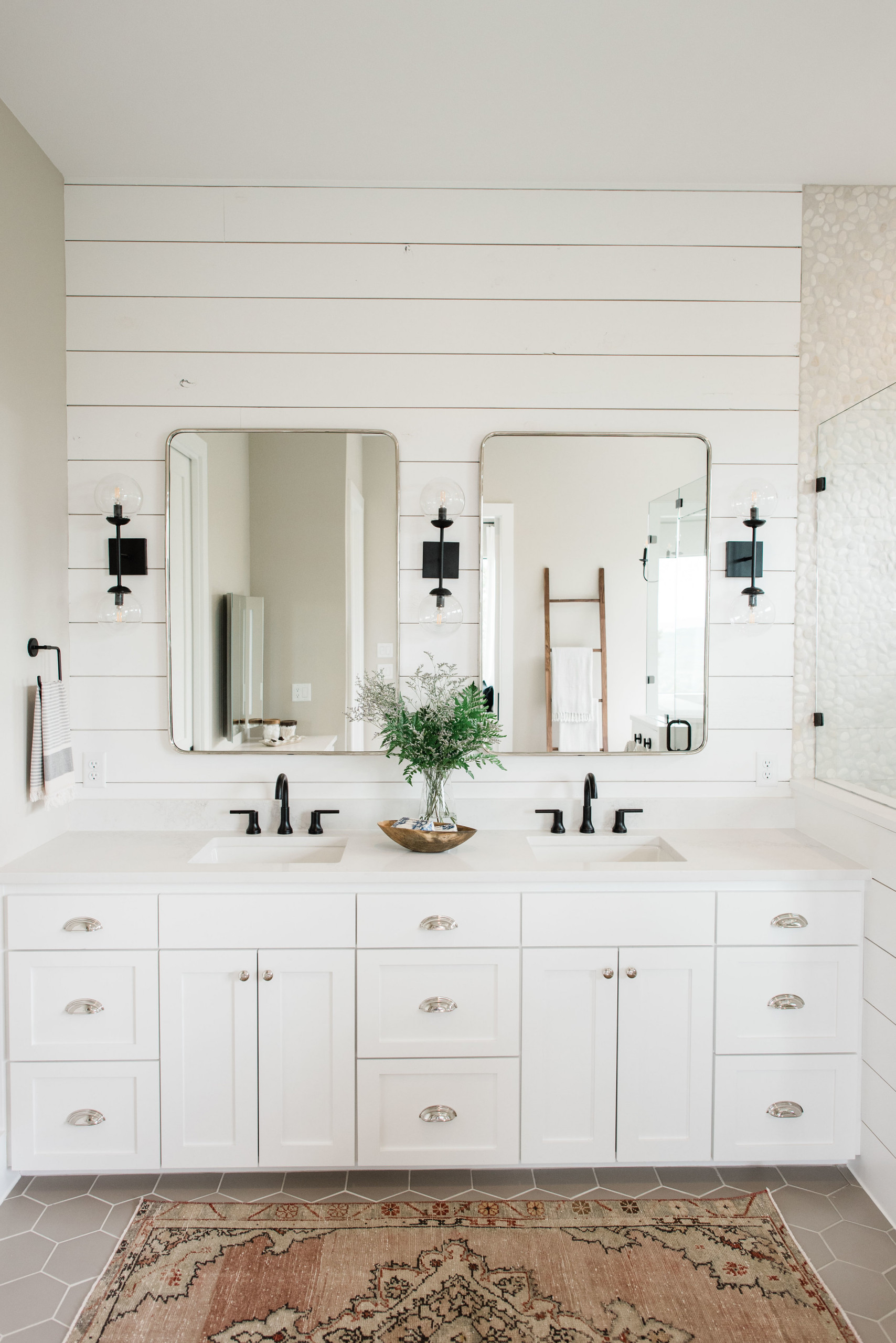 Hidden Hills View Showcase Home Farmhouse Bathroom Austin By Younger Homes Houzz