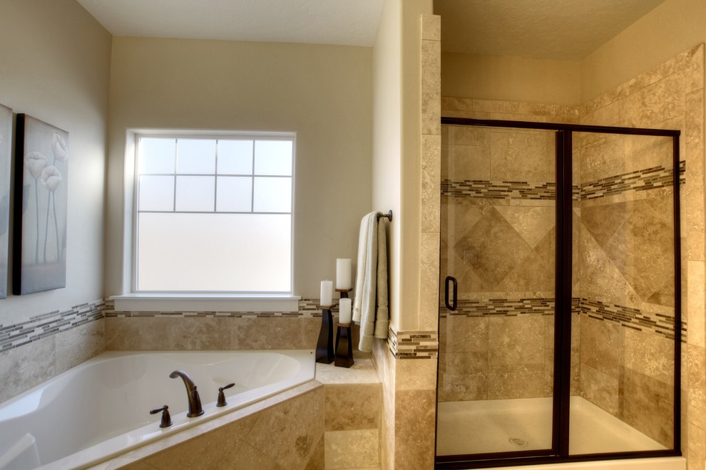 Inspiration for a contemporary bathroom remodel in Boise