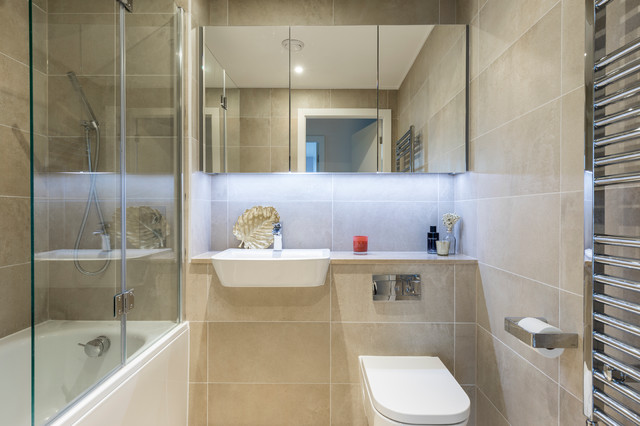 High Rise Glamour - Contemporary - Bathroom - London - by Anouska ...