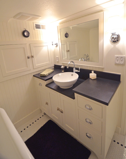Historic Bathroom Modernized Traditional Bathroom Portland by