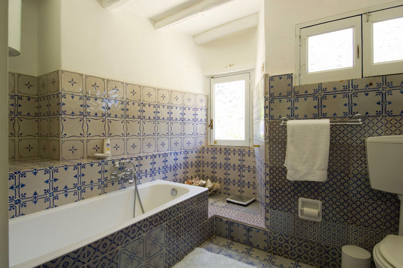 Inspiration for a mediterranean bathroom remodel in London