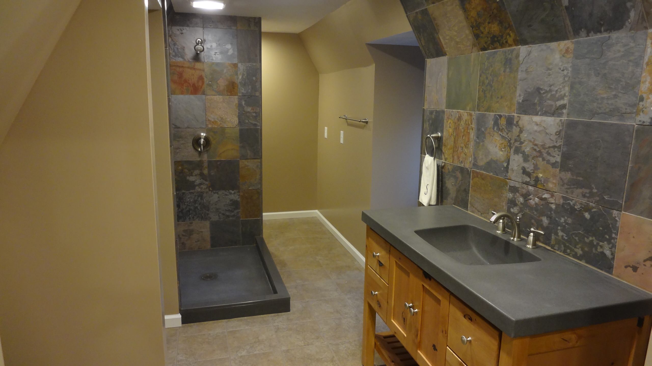 Houzzcom Inspired Custom Tile Bathroom Remodel Rustic Bathroom Other By Re Bath Of Pittsburgh Houzz