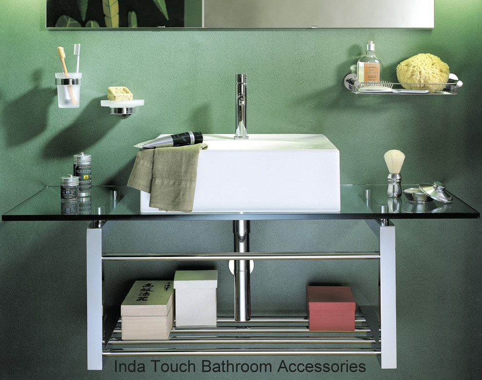 Inda Touch Bathroom Accessories Contemporary Bathroom London by