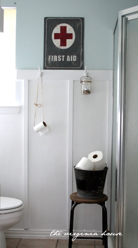 Industrial Vintage Boys Bathroom - Eclectic - Bathroom - Dallas - by ...