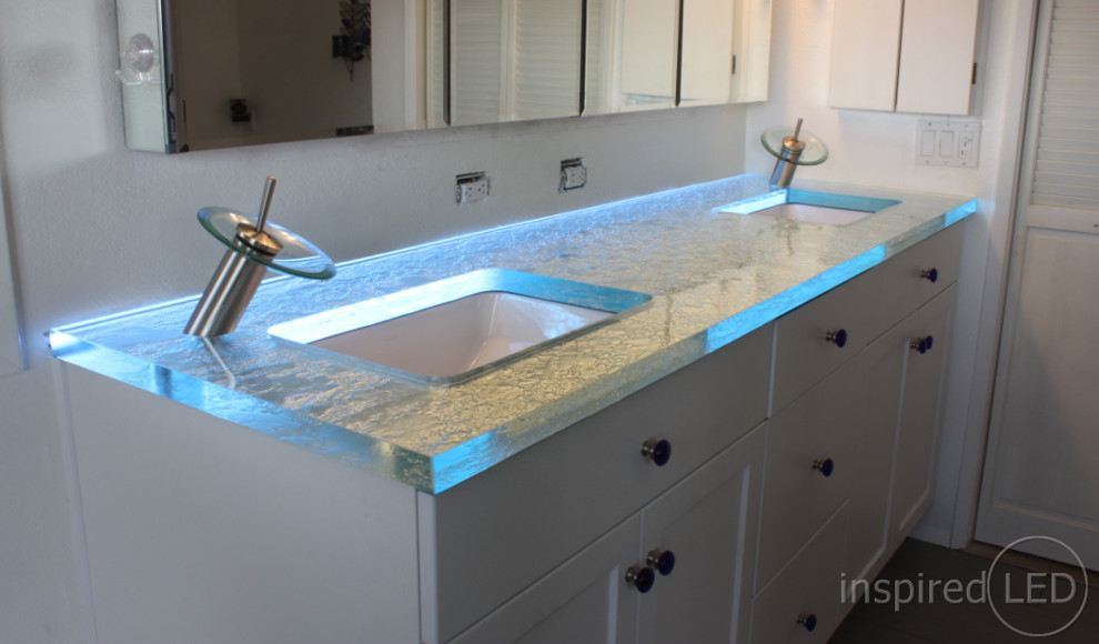 Inspired Led Color Changing Rgb Flex, How To Change Bathroom Countertop Color
