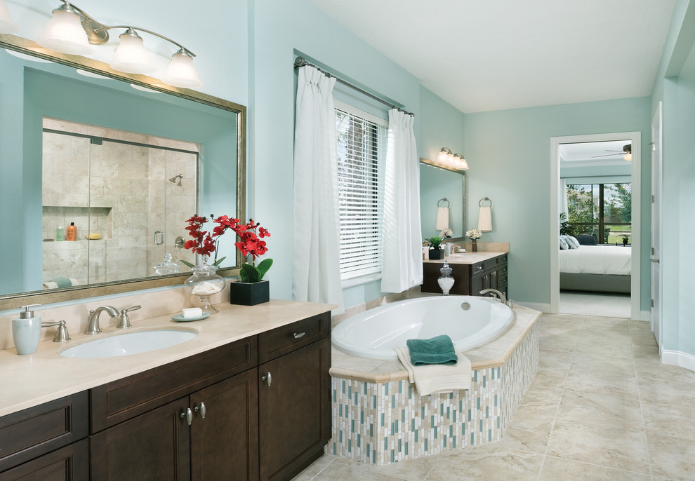 Interior design Coquina model home - Bathroom - Tampa - by Arthur