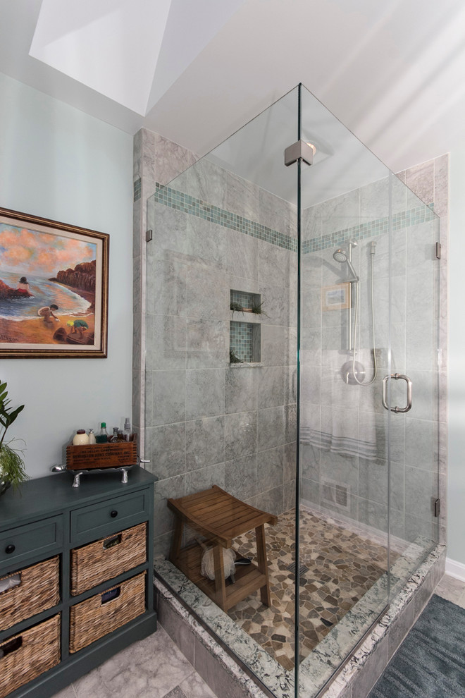 Interior Design - Master Bathroom Remodel by CCS - Beach Style ...