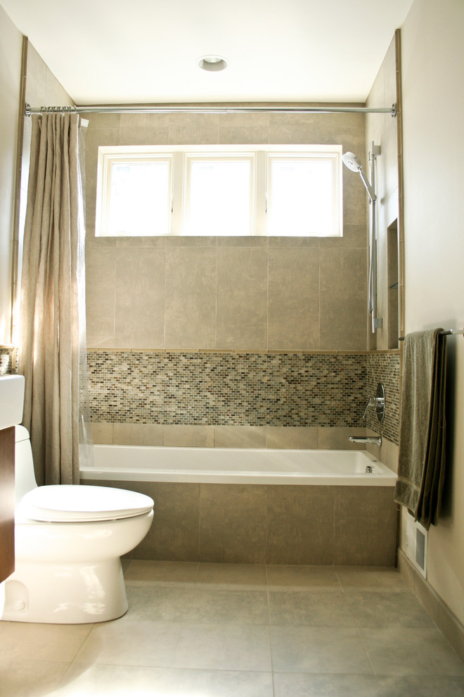 Inverness Baths - Contemporary - Bathroom - DC Metro - by AllenBuilt, Inc.