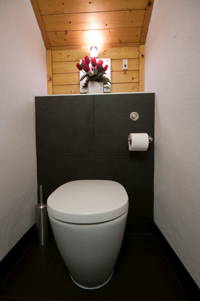 Ispirazione per un bagno di servizio minimalista
