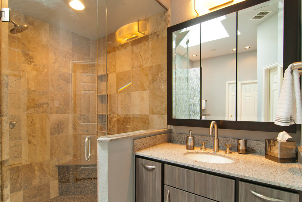 Idee per una stanza da bagno contemporanea