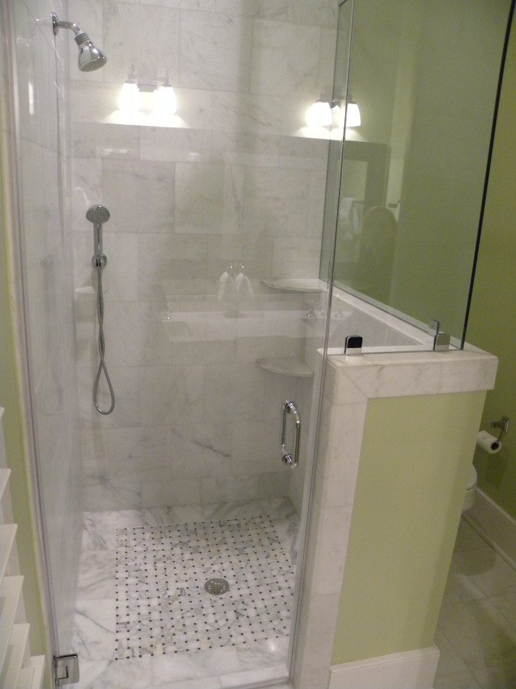 Bathroom - eclectic bathroom idea in Charleston