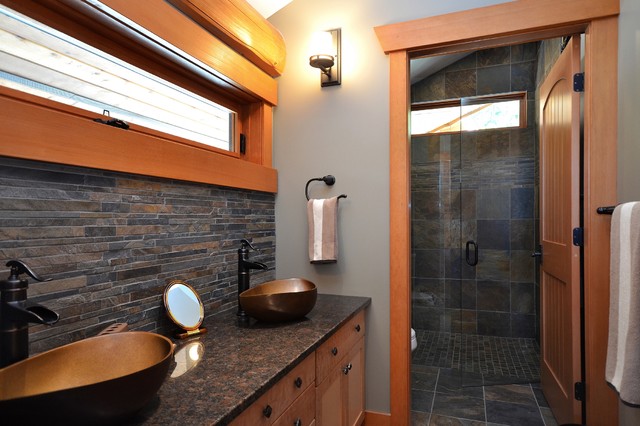 Jack and Jill Bathroom - Moderno - Cuarto de baño - Vancouver - de  Streamline Design Ltd. | Houzz