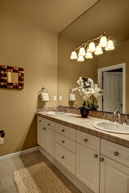 Jack and Jill Sink - Contemporary - Bathroom - Seattle - by ...