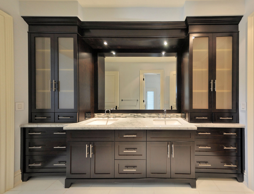 Jack & Jill Vanity Contemporary Bathroom Toronto by Galle