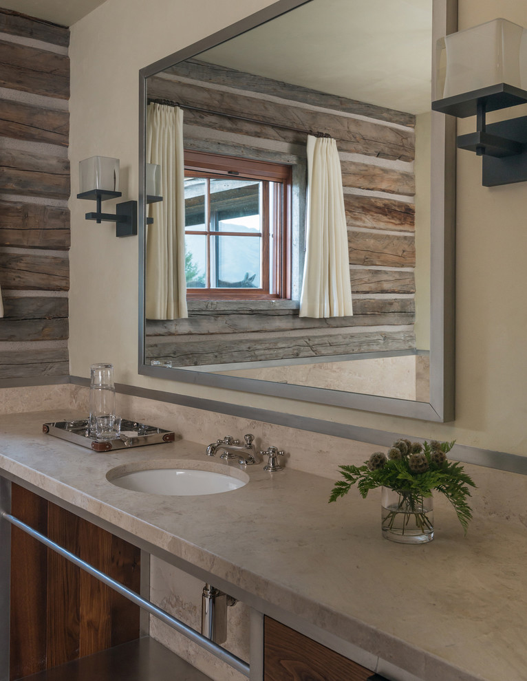 Jackson House Rustic Bathroom Jackson by BigD Signature Houzz