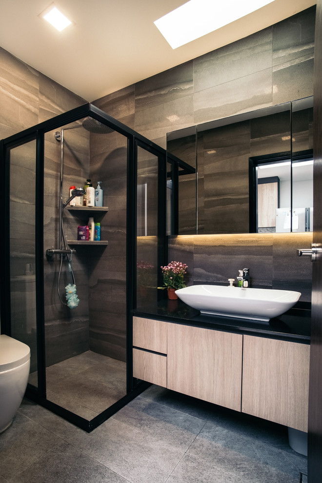 Jalan Gaharu - Contemporary - Bathroom - Singapore - by Urban Habitat