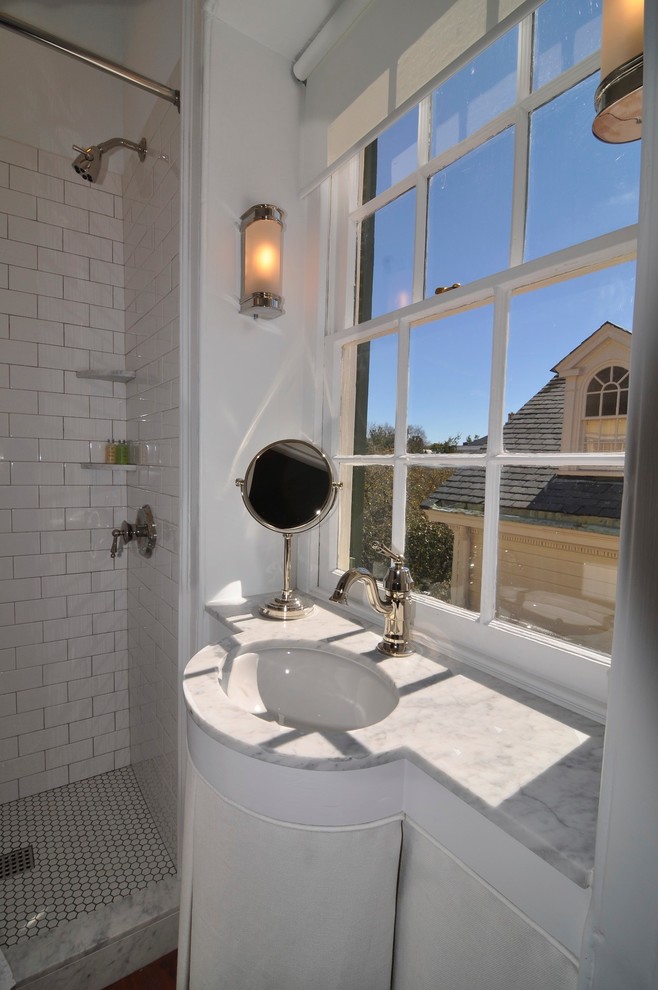 Elegant bathroom photo in Charleston
