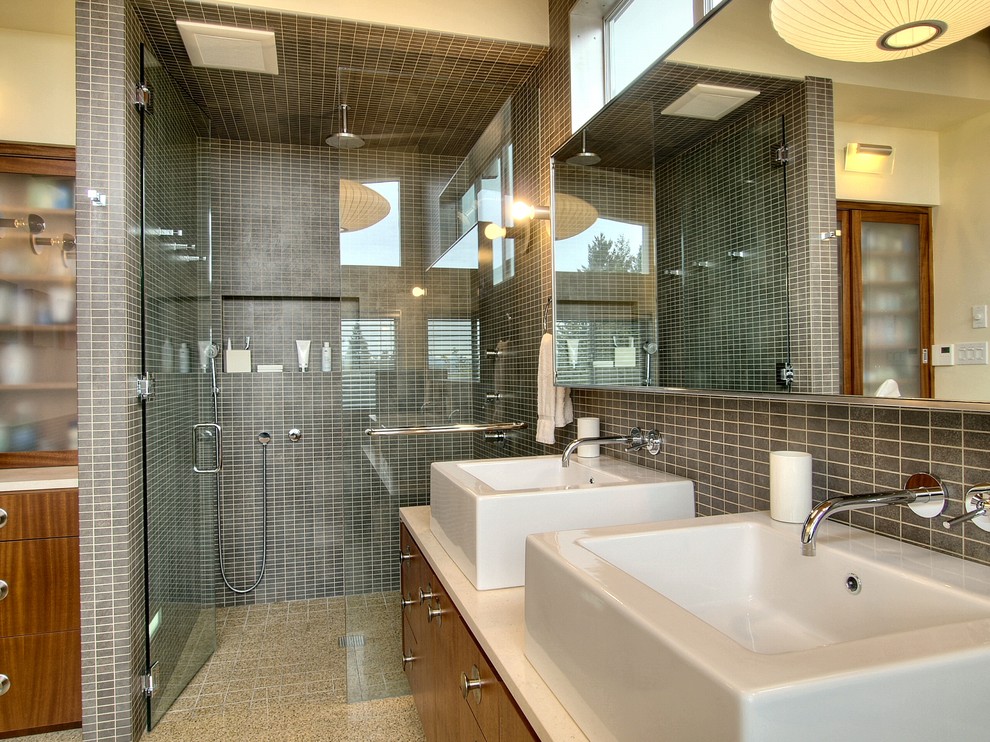 Modernes Badezimmer in Seattle