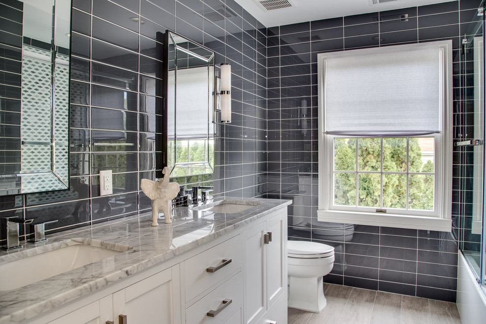 Jericho Bathroom - Modern - Bathroom - New York - by Interiors by Just ...