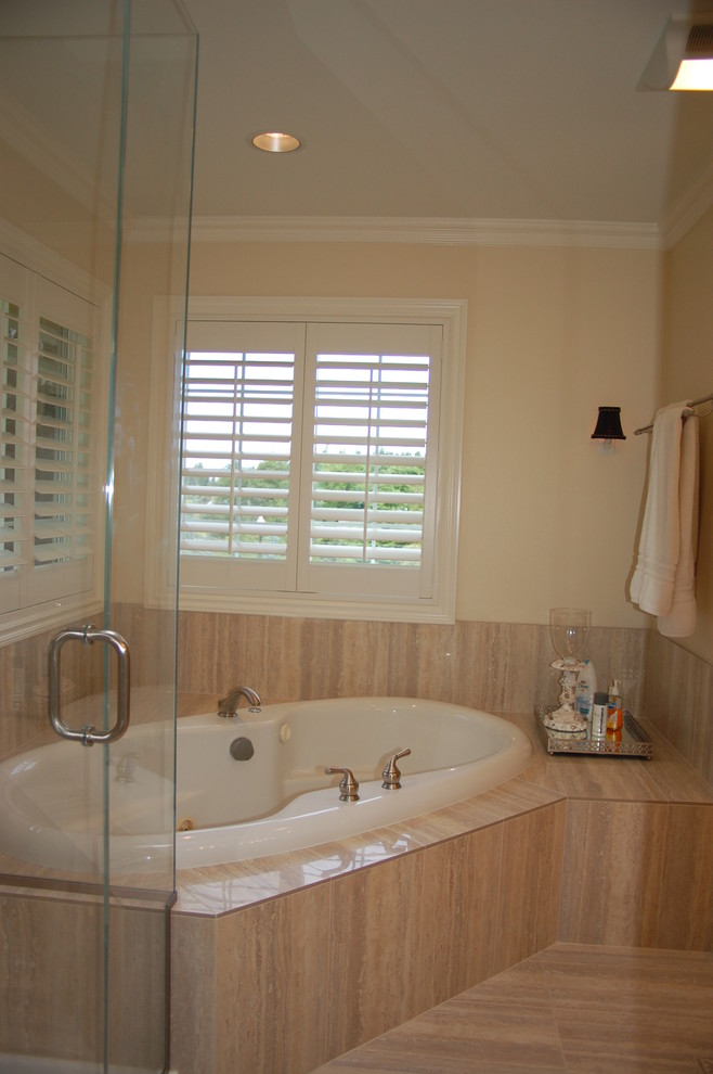 Jetted Tub Contemporary Bathroom Seattle By Rose Construction Inc Houzz