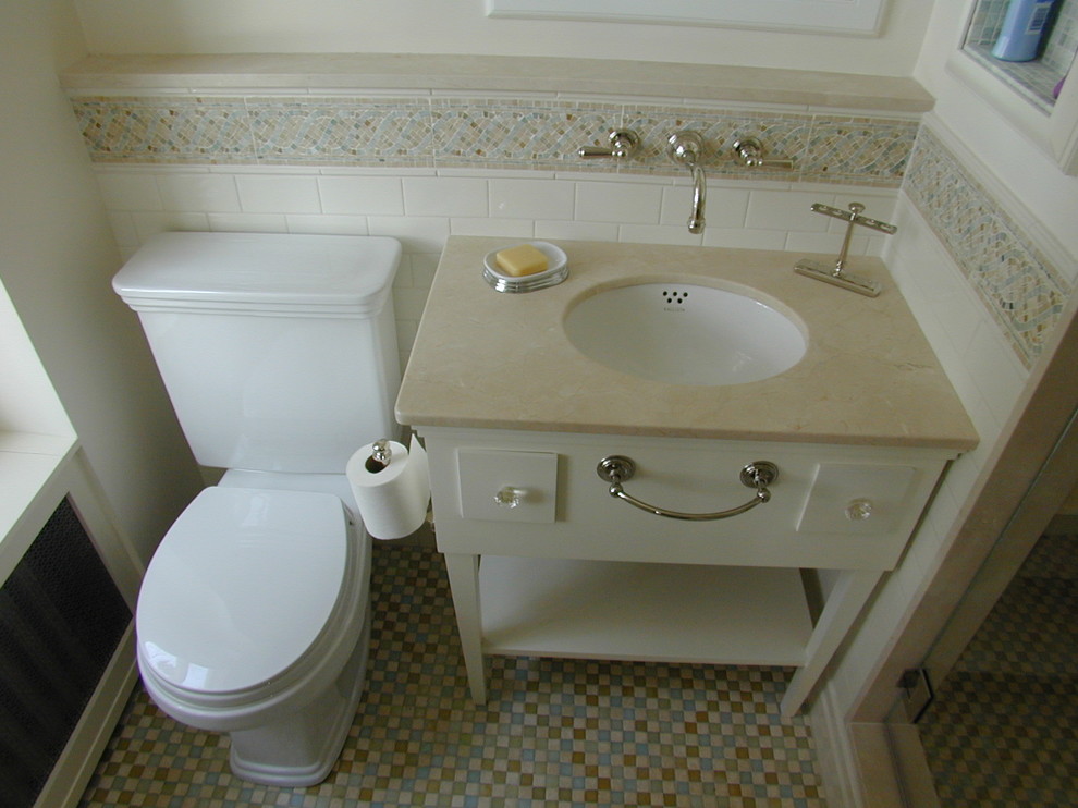 Photo of a classic bathroom in Boston.