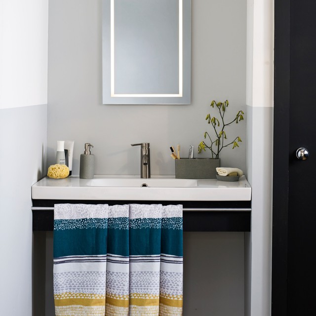John Lewis Scandi Bathroom Contemporary Bathroom London by John