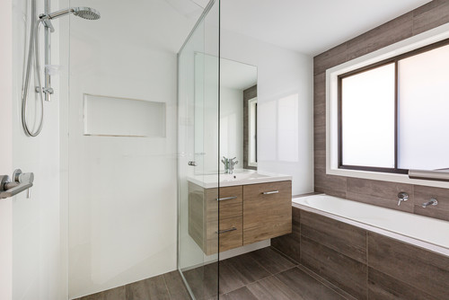 tapware is easy to install for a built in bath