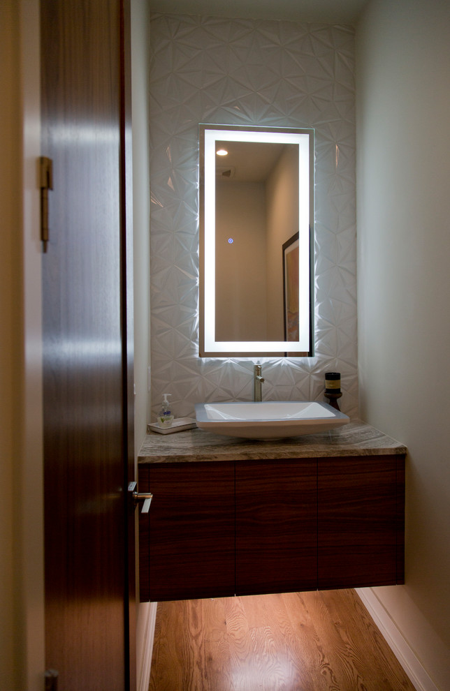 KC Artisan Home Tour with Starr Homes Contemporary Bathroom