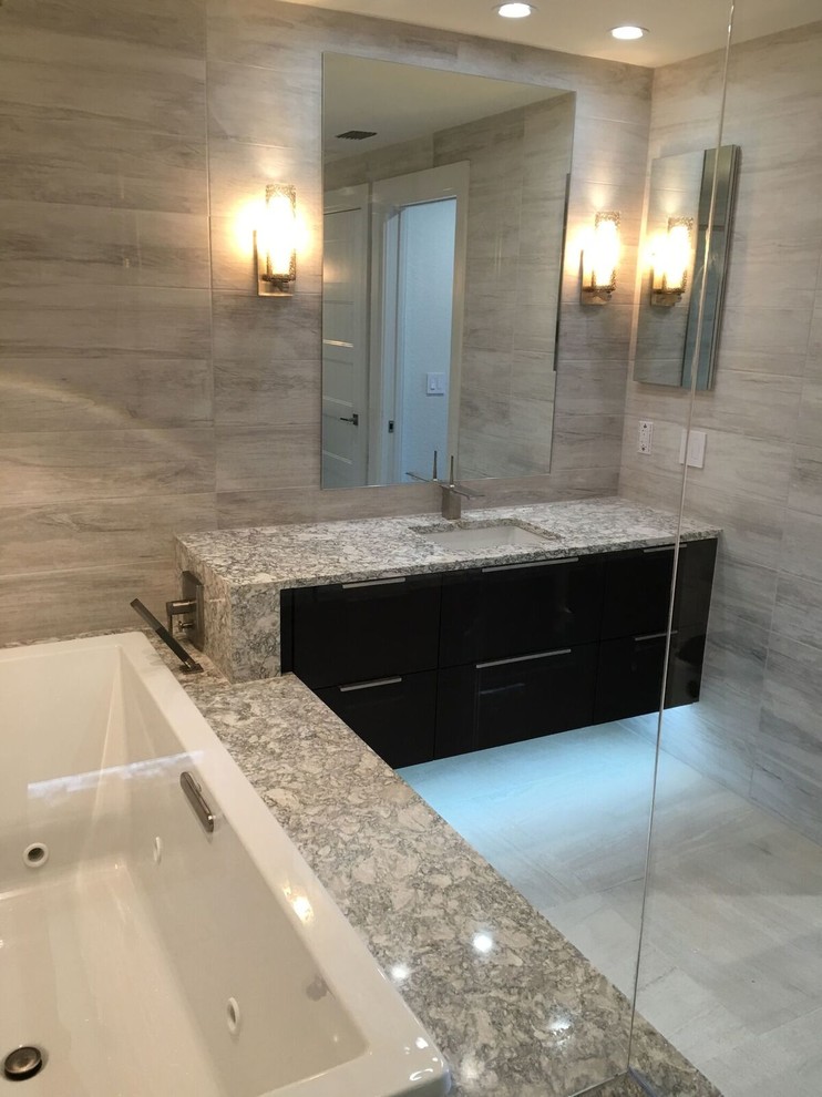 Kelly Remodel Master Bath Contemporary Bathroom Orlando by