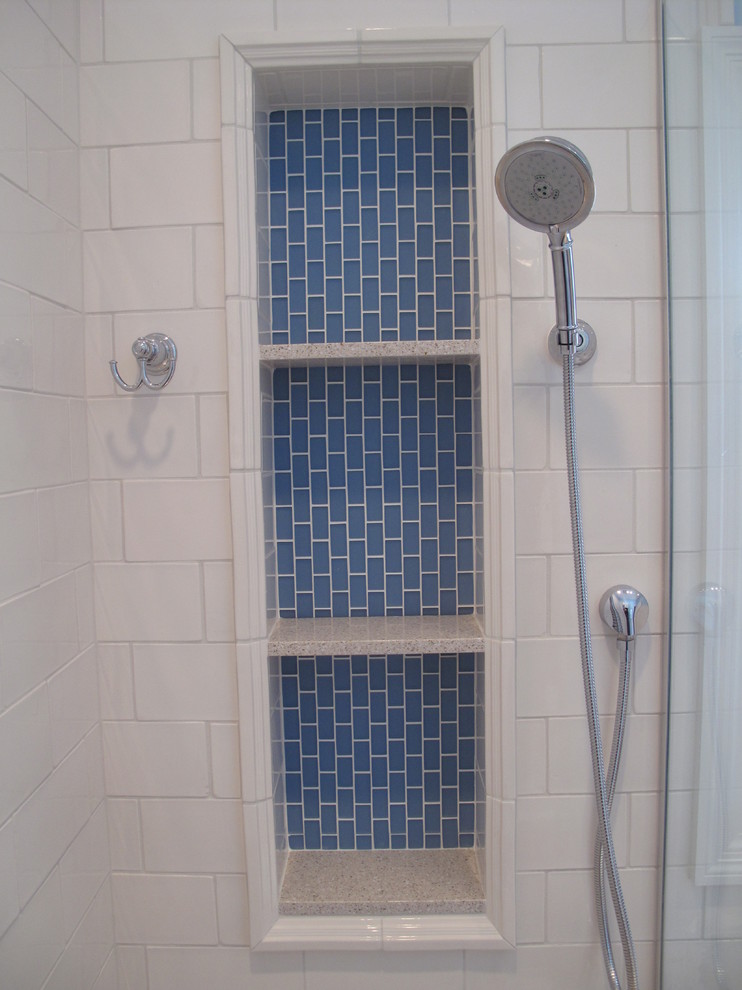 Ken Mason tile - Traditional - Bathroom - Cedar Rapids - by Janel ...