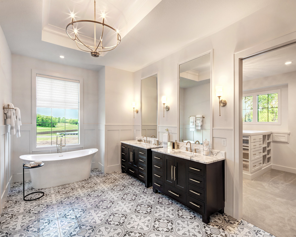 Kensington Floor Plan Modern Bathroom Kansas City by Starr