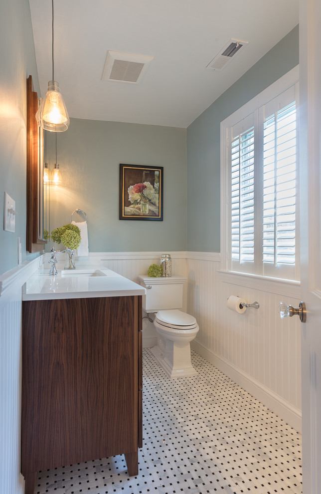 Kensington Master Bath Transitional Bathroom DC Metro by Grossmueller's Design