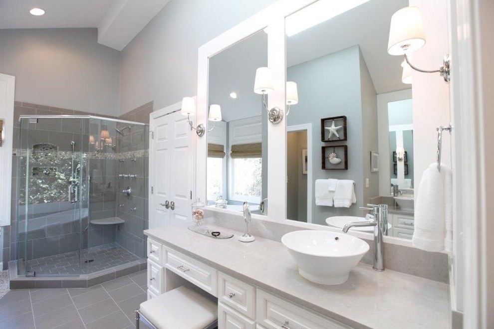 Kettering Master Bathroom Remodel - Traditional - Bathroom - Raleigh ...