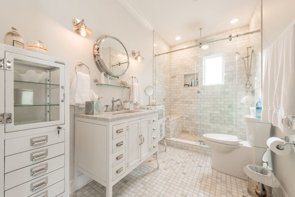 Key West Meadows Transitional Bathroom Miami by One Call