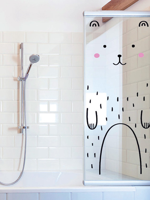 Kid S Bathroom Tile Stickers, Tile Stickers Bathroom Shower