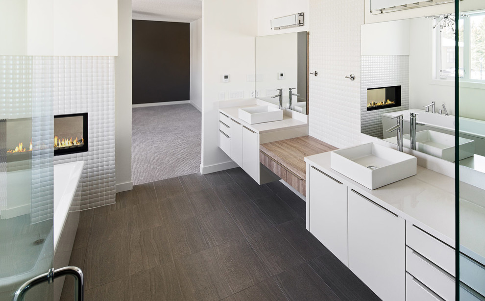 Killarney Modern Bathroom Calgary by Rational Kitchens Calgary Houzz