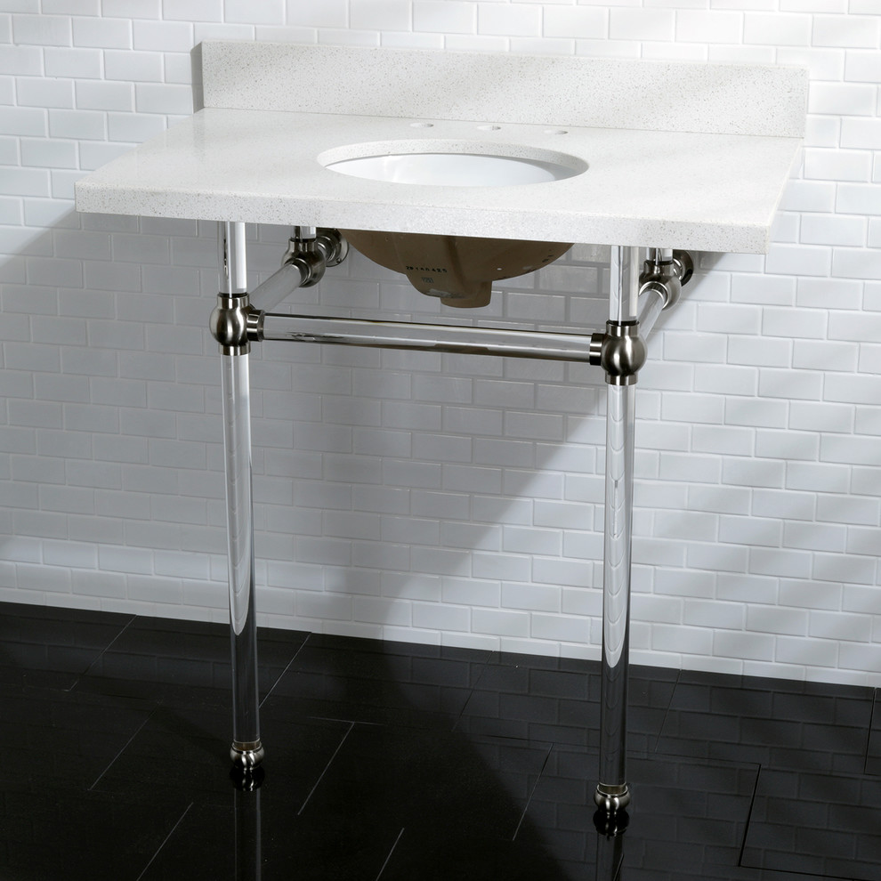 Kingston Brass Console & Pedestal Sinks Bathroom Los Angeles by