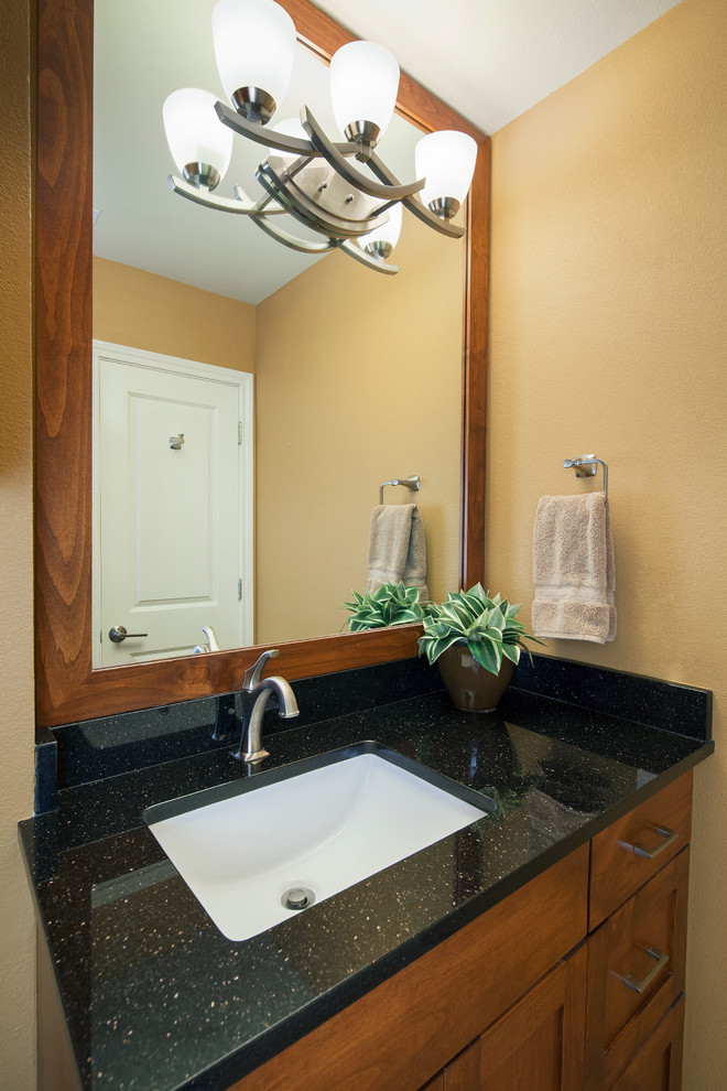Kitchen & 1/2 Bath Traditional Bathroom Austin by TopNotch