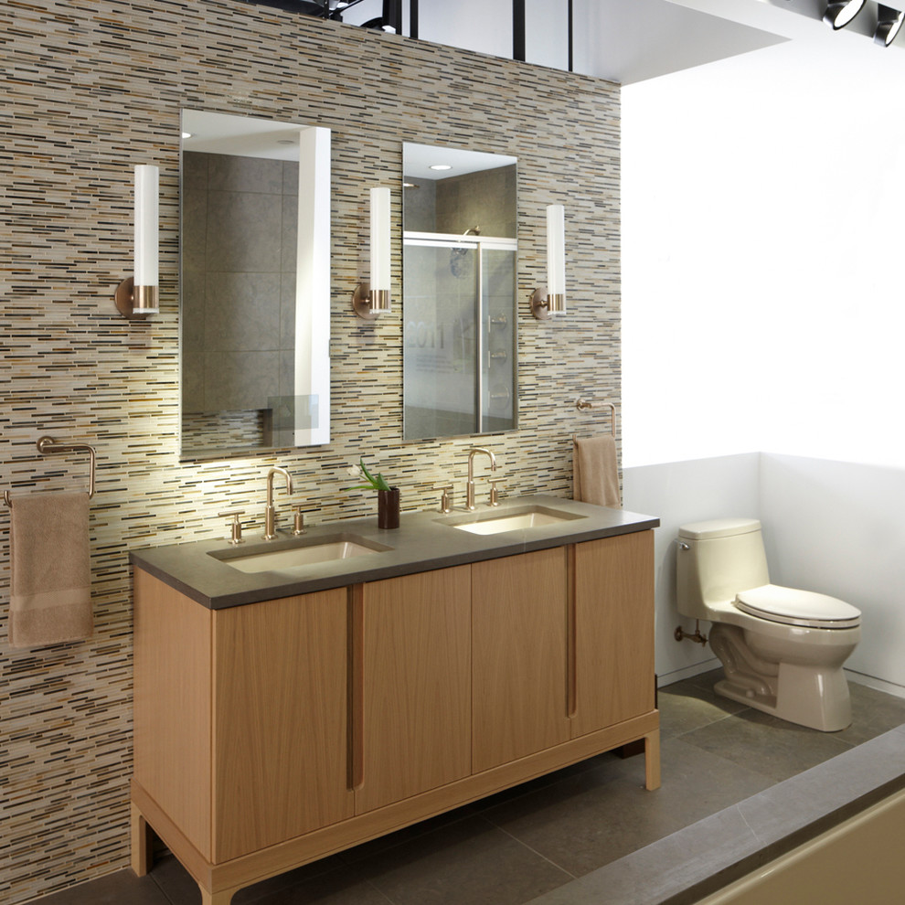 Kohler Bathroom Suite display - Contemporary - Bathroom - Minneapolis ...