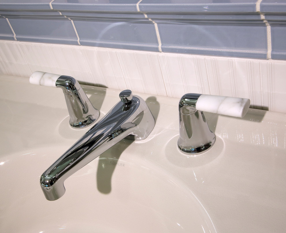 Kohler Jacquard Transitional Bathroom New York by Best Plumbing