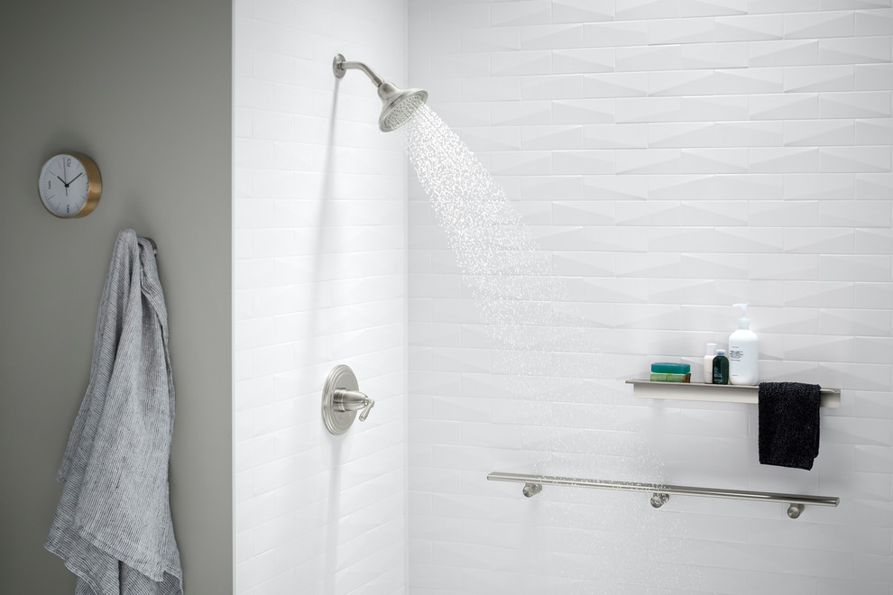 KOHLER LuxStone Shower System Variation Ideas Bathroom Other by