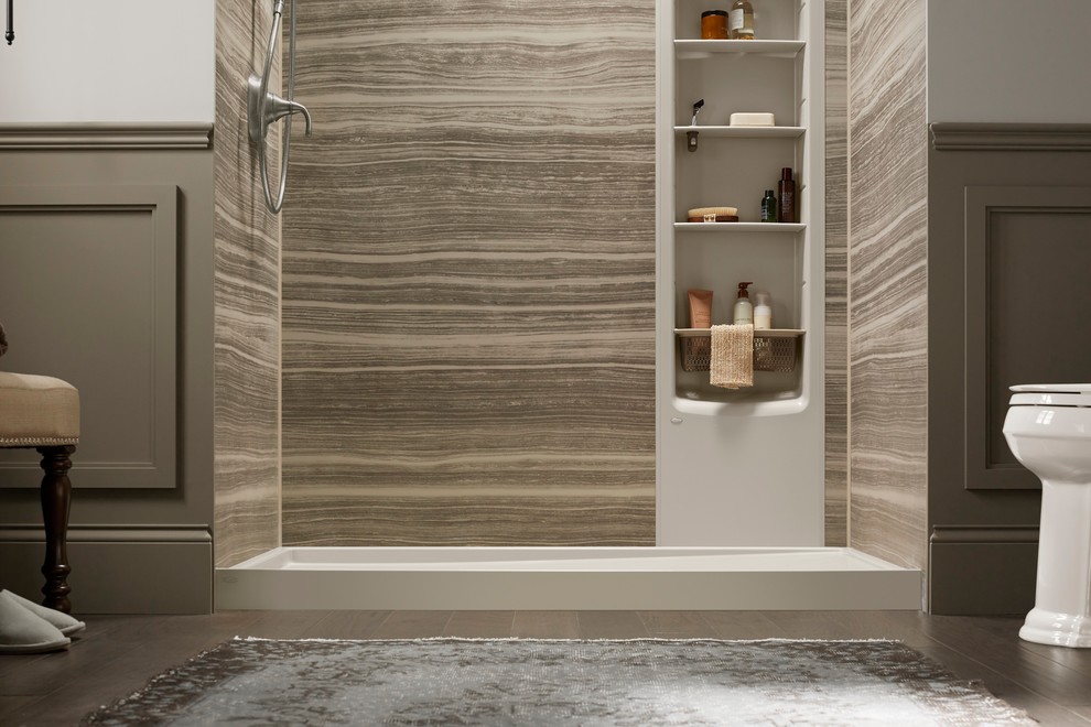 KOHLER LuxStone Shower System Variation Ideas Bathroom Other by