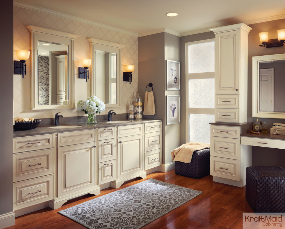 Kraftmaid Maple Door In Canvas With Cocoa Glaze Transitional Bathroom Detroit By Kraftmaid Houzz Kraftmaid Maple Door In Canvas With Cocoa Glaze Transitional Bathroom Detroit By Kraftmaid Houzz